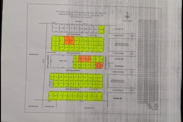 Plot for Sale in International City 