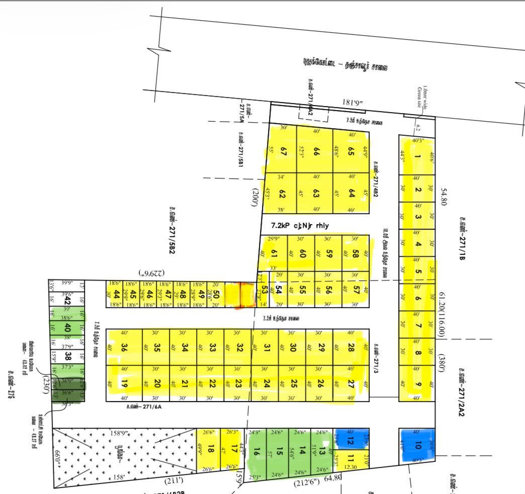 Plot for Sale @ Nila Farm House City, Thanjavur