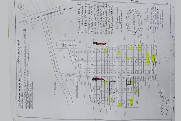 Thentral Nagar, near King's Engineering College. 1200 square feet of plot for only ₹ 2 lakhs. 